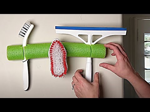 13 BRILLIANT Pool Noodle CLEANING HACKS for your HOME that you need to see!