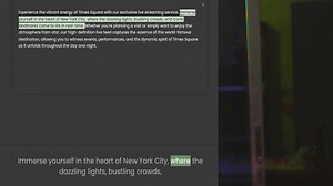 Experience the vibrant energy of Times Square with our exclusive live streaming service. Immerse you