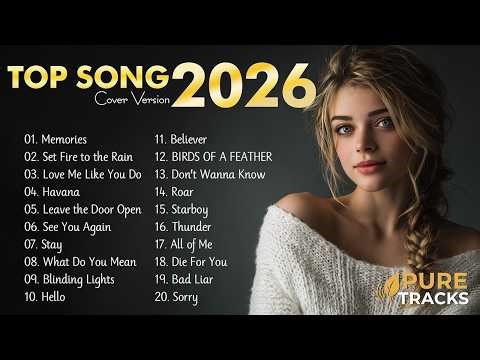 English Cover Songs 🎧 Chill Pop Music 2026 & Popular Songs | Pure Tracks