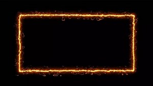 Neon Light Yellow Color Glowing Squire Stock Footage Video (100% Royalty-free) 1108642421 | Shutterstock