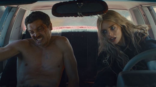 Samara Weaving Desperately Needs A Getaway Car In New Eenie Meanie Clip