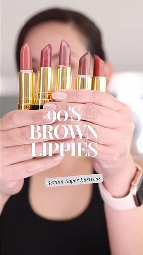 Top 5 Iconic 90s Revlon Lipsticks | Swatches + Try On #lipsticklover