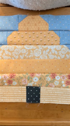 7GenQuilts | Kate on Instagram: "It's the year of bee quilts over here!! 🐝 This is the third bee-esque quilt I've been working on recently and I'm so in love! This is the Bloom & Buzz pattern from @lellaboutique Fabric is Wild Honey by @lellaboutique for @modafabrics Kitted by @myfabricaddiction #quilting #bees #wildhoney #quiltersofinstagram #7genquilts"