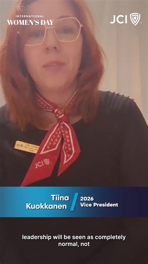 A message from powerful women leaders of Junior Chamber International. Step forward. Lead boldly. Create impact. Lead. Connect. Evolve. #JCI #LeadConnectEvolveWithJCI #WomenInLeadership