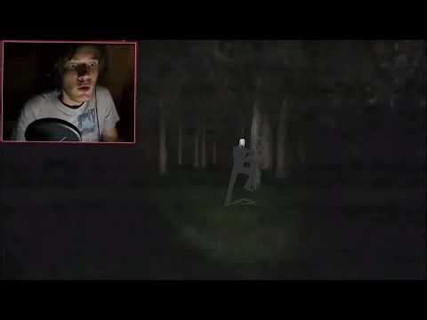PewDiePie playing the original slender man
