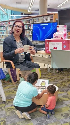 This library lover's postcard is the sweetest thing! #MCPL75 #librarylovers