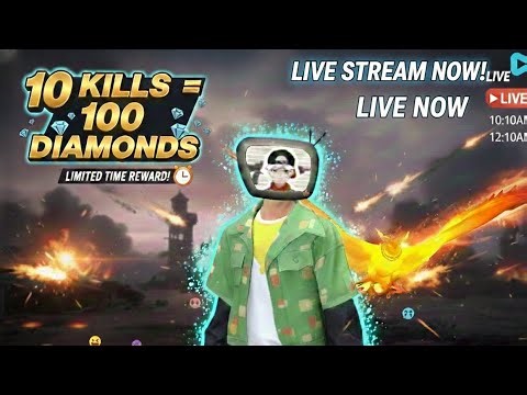 Free fire live stream