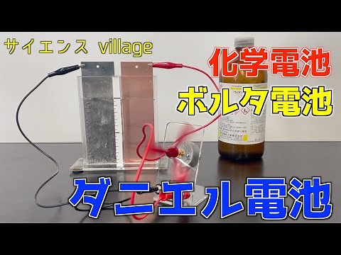 Third-year junior high school science class: "Chemical battery (Daniel-Volta battery)" [Lesson vi...