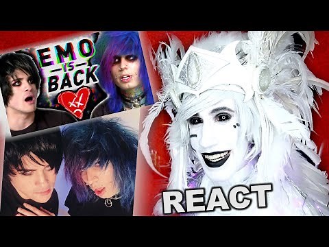 Goth Reacts to I spent a day with *EMOs* I AnthonyPadilla