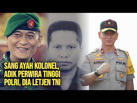 Sang Ayah Kolonel, Adik Perwira Tinggi Polri, Dia Letjen TNI