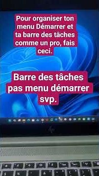 How to organize the Start menu and taskbar #windows11 #tip #mycomputerteacher