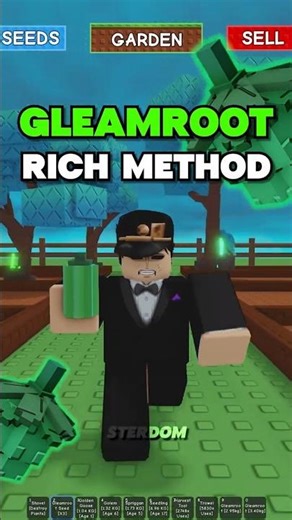 NEW Gleamroot Method is SO BROKEN! 😱 #growagarden