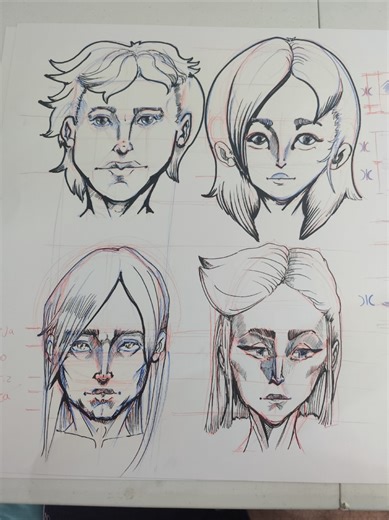 Técnicas de dibujo para rostros con diferentes tipos de ojos