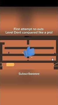 Level Devil Stages Cleared Without Dying | Epic No Death Run #leveldevil