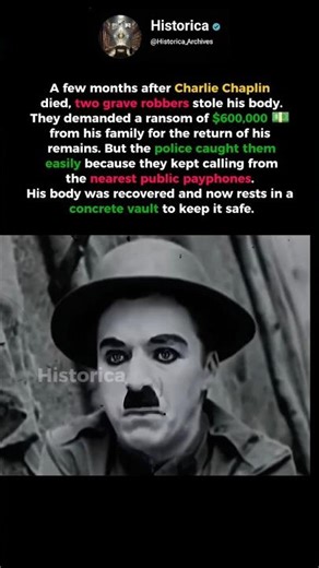The Grave Robbers of Charlie Chaplin 🎩⚖️