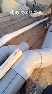 Pvc Pipe Joint Fitting Tips In Home #plumbinghacks #plumbing #plumbingskills | Vijay Xyz Tricks