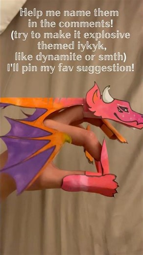 Make a baby dragon puppet with me!!! #dragonpuppets #art #babydragon #artist #fypシ
