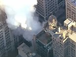 Shocking aerial footage shows massive steam pipe explosion in NYC