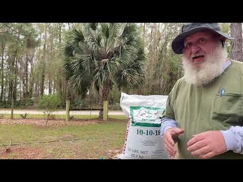 How to read and understand a fertilizer label.