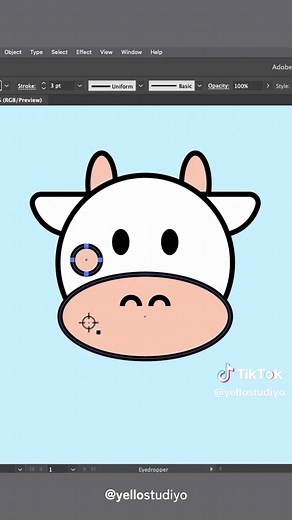 Drawing Milk Carton & Cow Mascot 🥛🐮 | Full Process on YouTube