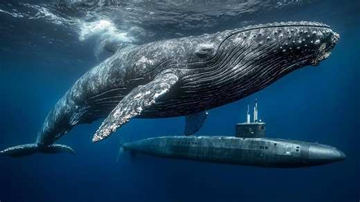 How a whale exposed a submarine’s location