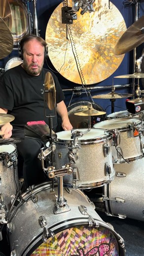Ludwig 7ply Maple Classic Kit with Paiste, Zildjian & Sabian Cymbals. #drums #ludwig #yamahaead10