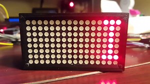 8X8 LED array (X2) #3DThursday #3DPrinting