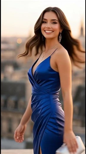 A Walk Around the City in an Evening Gown #streetfashion