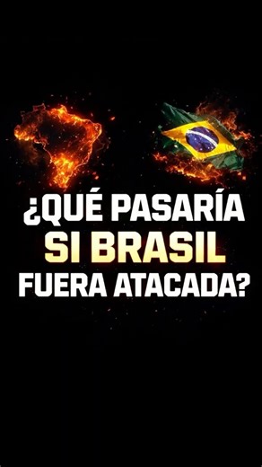 ¿Qué Pasaría si Brasil Fuera Atacada? 🇧🇷 Poder Militar