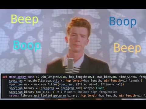 How To Rick Roll Shazam in 5 Lines of Python