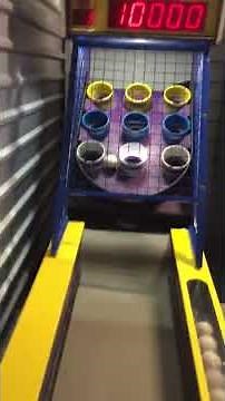 3 Across Skee Ball Alley Game