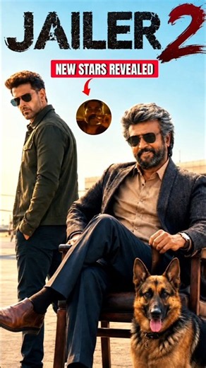 Jailer 2 Character Reveals STARTED! 🔥| Hrithik Roshan BIG Update #hrithikroshan #jailer2 #rajnikanth