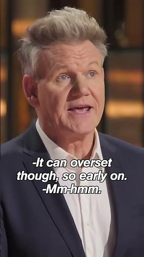 chef takes a HUGE risk on finale dessert dish 😳 #masterchef