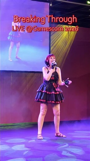 Yukinami LIVE @Gamescom 2026 ~ Breaking Through (from Donkey Kong Bananza) | #shorts