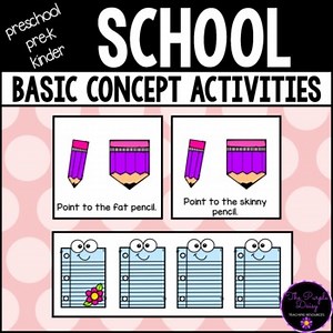 Back To School Basic Concept Practice