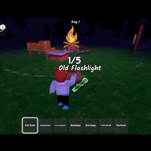 I Found the OLD FLASHLIGHT in 99 Nights In The Forest 🔦 | Rare Item Location!