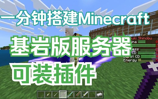 可装插件|一分钟搭建Minecraft基岩版服务器 LiteLoaderBDS