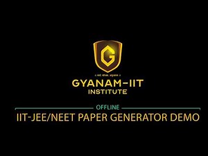 Test Generator Software | Paper generator software | JEE & Neet | Gyanam
