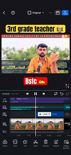 3rd grade teacher 🧑‍🏫 // educational information #reet #reetmains #bstc #L1 #exam #vacancy