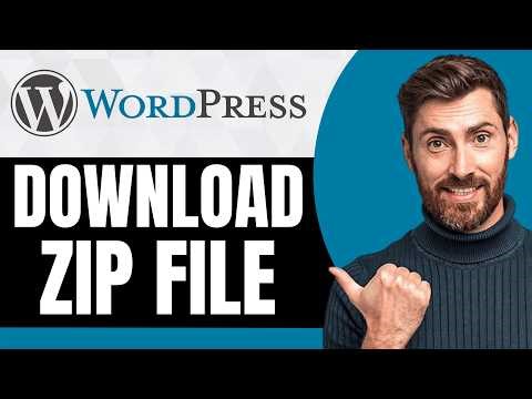 How to Download WordPress Website in ZIP File [NEW 2026 Guide]