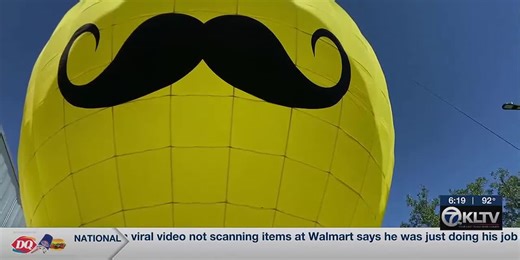 Balloon pilot’s wife shows off remote-controlled hot air balloons in Longview