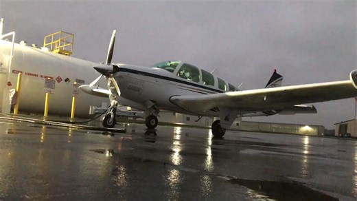 Watch this pilot fly 10+ hours through ice, storms and darkness - "No way back"