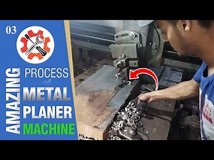 Shaping metal with a Planer | Amazing Metal Planer Machine Process | Metal Shaper | Metal Technical