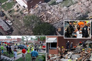 ‘1 woman dead and 6 hurt as EXPLOSION destroys 3 homes leaving kids trapped'