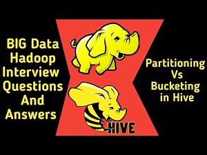Partitioning vs bucketing in hive | Hive interview questions |Hadoop Interview Questions and Answers