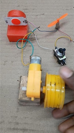 Powering Mini drone Motor with 4v Motor | #tech #project #shorts