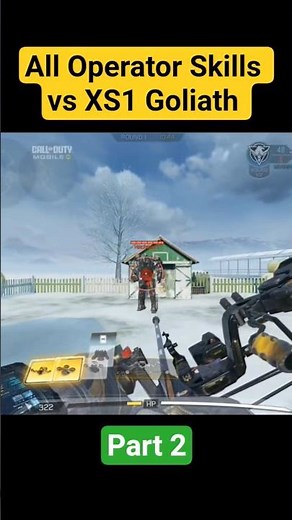 All Operator Skills vs XS1 Goliath in COD Mobile | Call of Duty Mobile