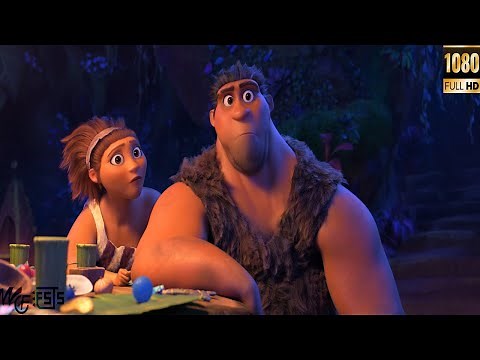 Dinner table scene in croods 2-Croods 2 best scene (9/15)