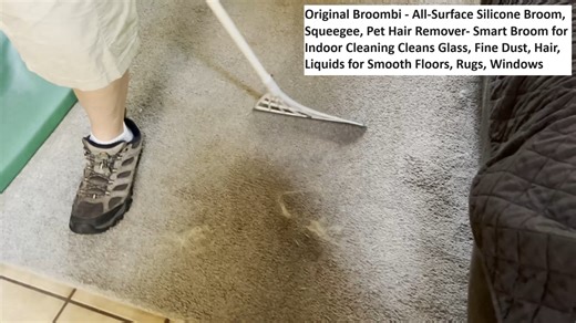 Watch Broombi - All-Surface Silicone Broom, Squeegee, Pet Hair on Amazon Live