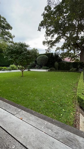 Who mows this way? Clockwise and anti clockwise the next visit. #hondapowerequipment #stihl #buffalo #turf #lawncare #satisfyingvideos #roundandround #grass #mowing #pushmower #selfpropelled #doneright #woohoo | Blossom Lawns & Gardens